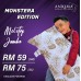 JAZALO HOME - ANIQMA Head Pillow for Adult and Kids - Bantal Kepala, Sicomel & Jumbo - Kerawang & Monstera Edition